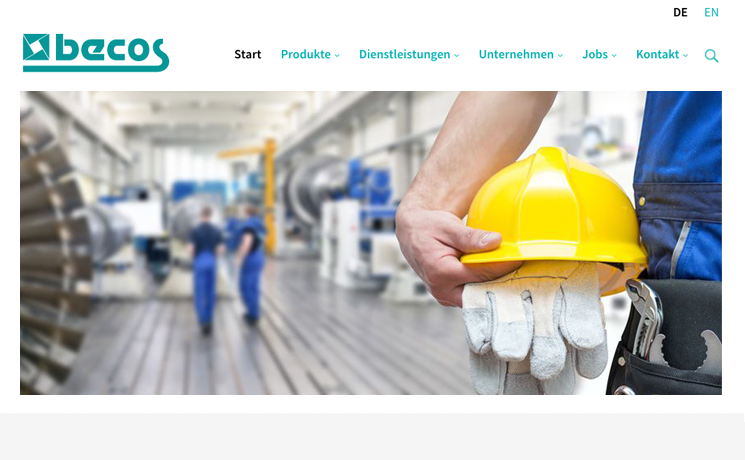 becos Contao-Onlineauftritt: Webdesign, Programmierung und Relaunch