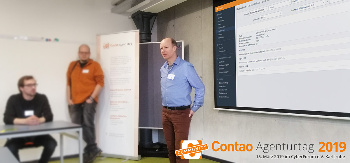 Die Contao-Agentur Himbeerrot engagiert sich in der Contao-Community